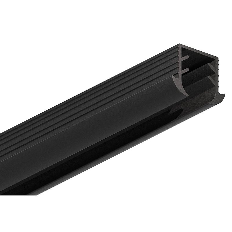 Keildichtung Glas 11,52 - 13,52mm, für Nut 24x24mm, 25m, EPDM