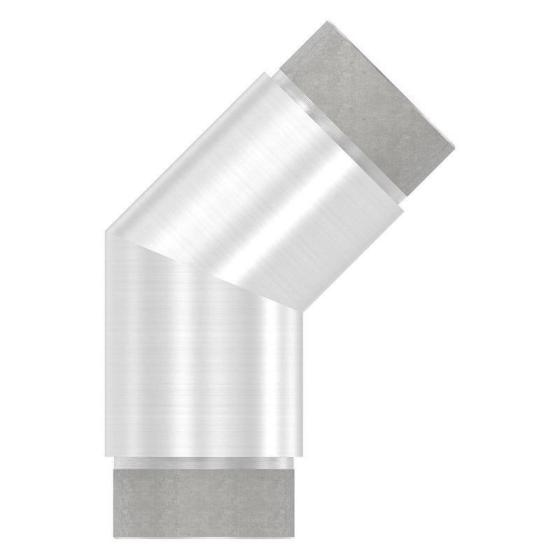 Eckstück 135°, für Rohr 48,3x2,0mm, V2A