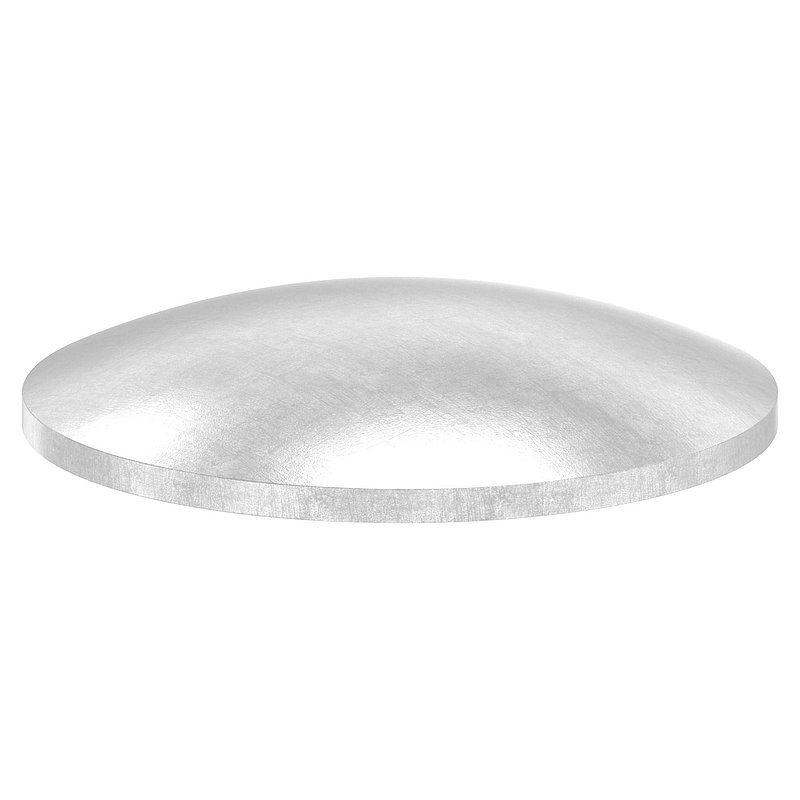 Gewölbte Schale Ø 42,4x2,0mm, H: 7mm, V2A