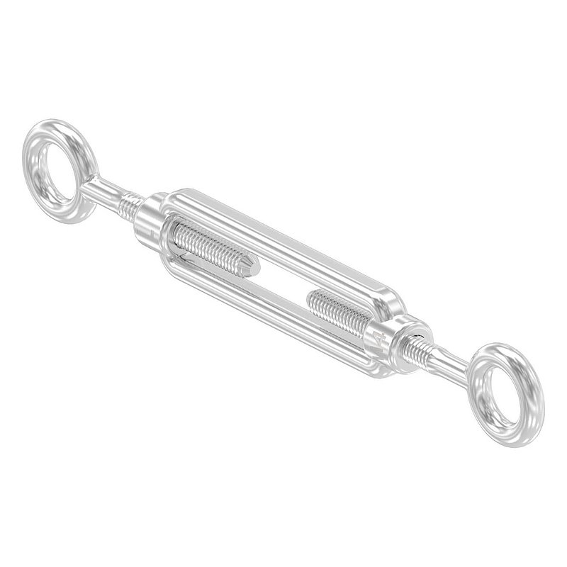 Spannschloss Öse / Öse mit Gewinde M4, V4A