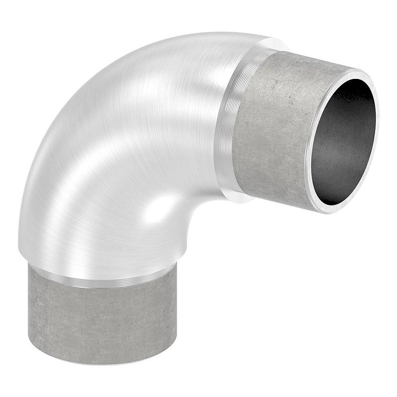 Rohrbogen 90°, für Rohr 33,7x2,0mm, V2A