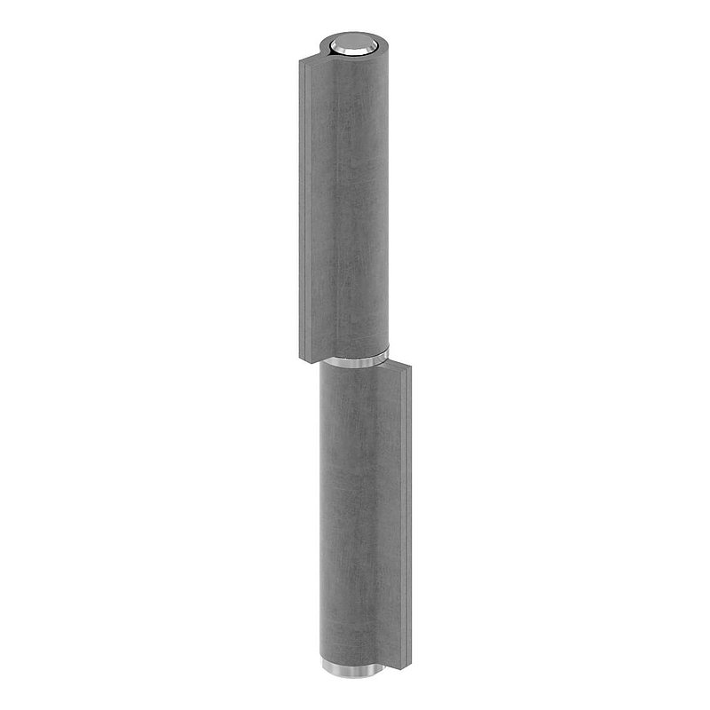 Weld-on hinge 2-piece heavy
