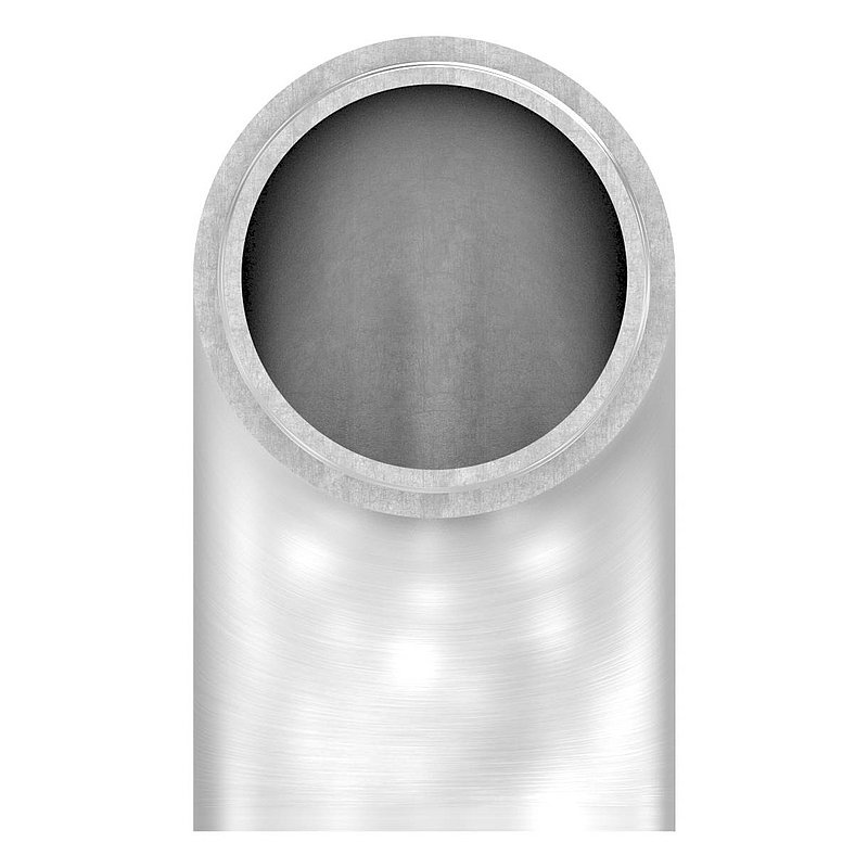 End bend 90° flat, for tube 40.0x2.0mm, AISI304