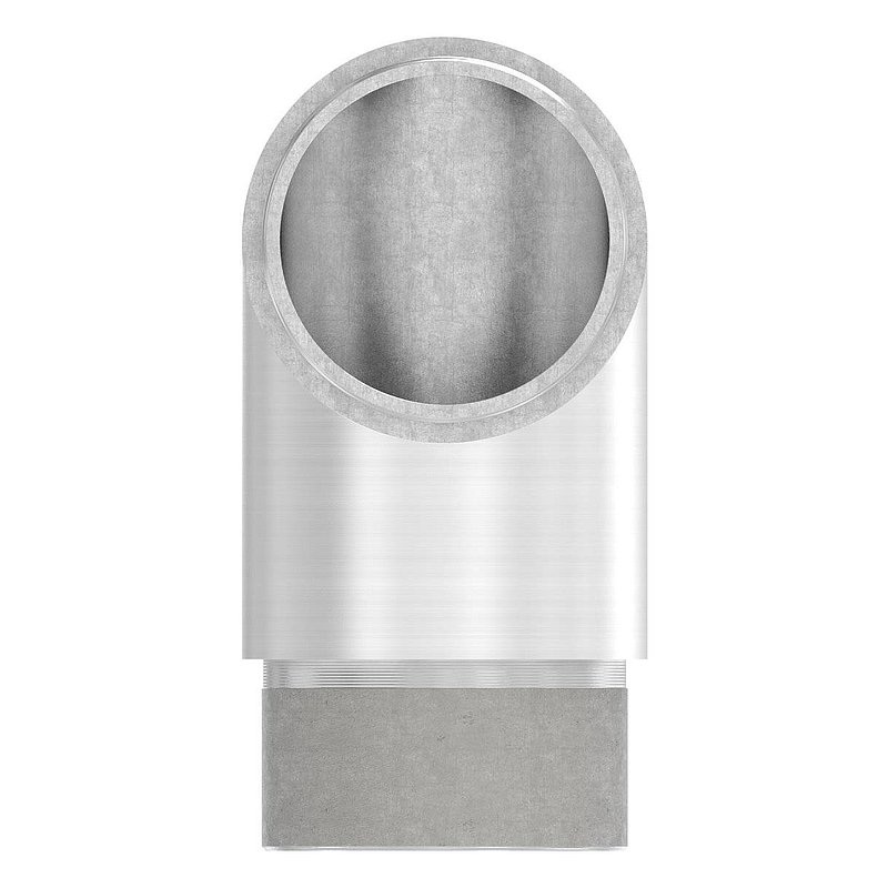 Eckstück 90°, für Rohr 42,4x2,0mm, V2A