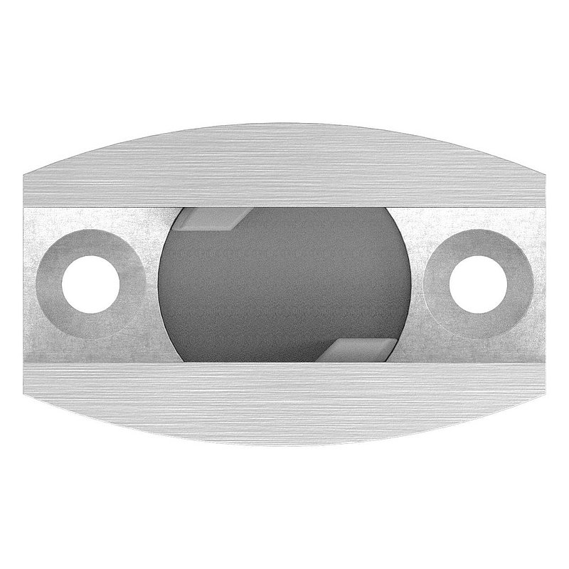 Floor guide for sliding glass door, AISI304