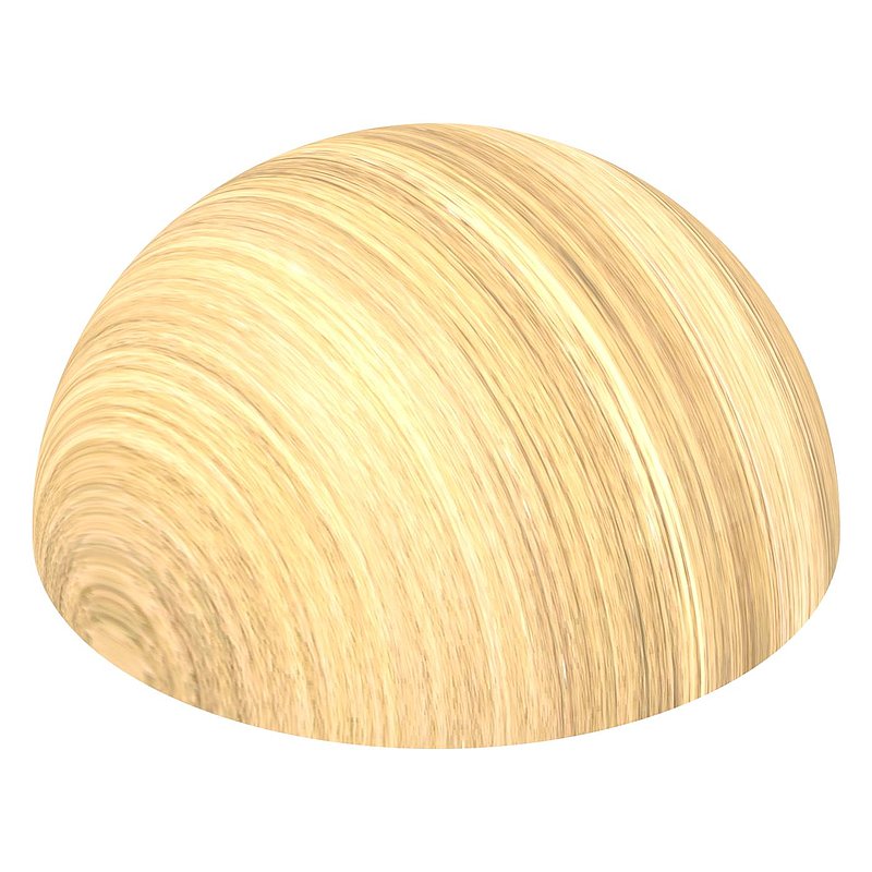 Endstück für Holzhandlauf Eiche Ø 42,4mm
