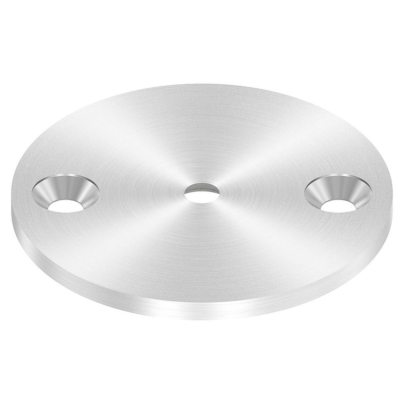 Ronde, Ø 70x4mm, mit Rundschliff, V2A