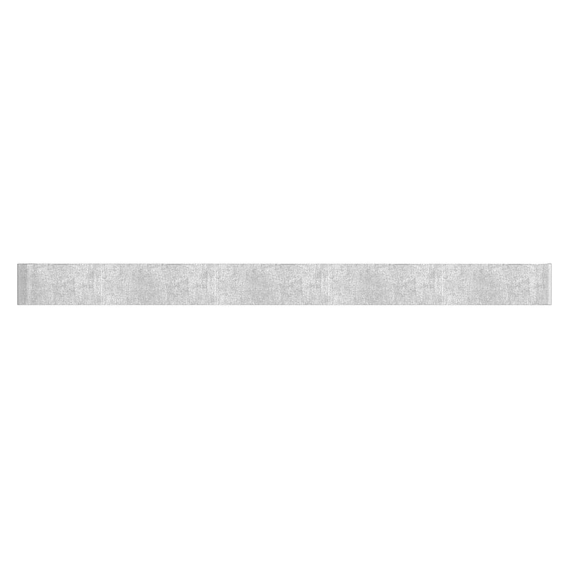 Flachkappe für QR 50x50mm, Stahl roh