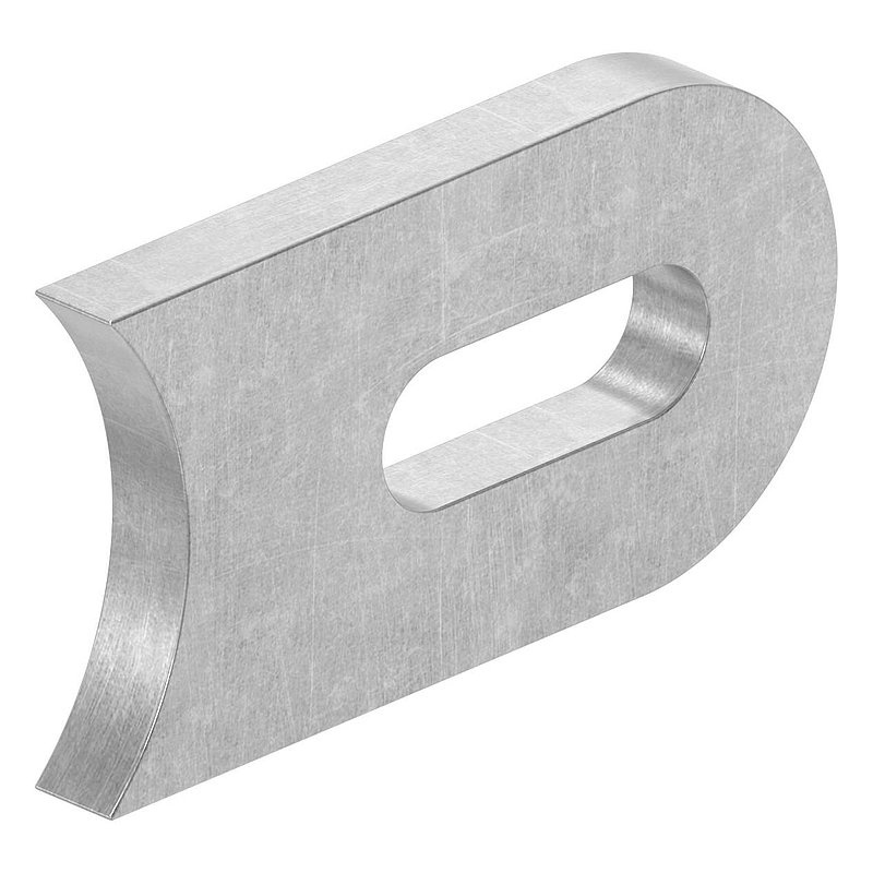 Anschweißlasche 50x30x6mm