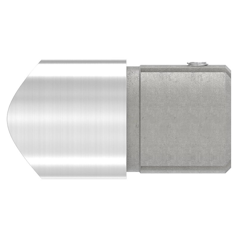 Anschlussstück 90°, Anschluss oben: 48,3mm, V2A