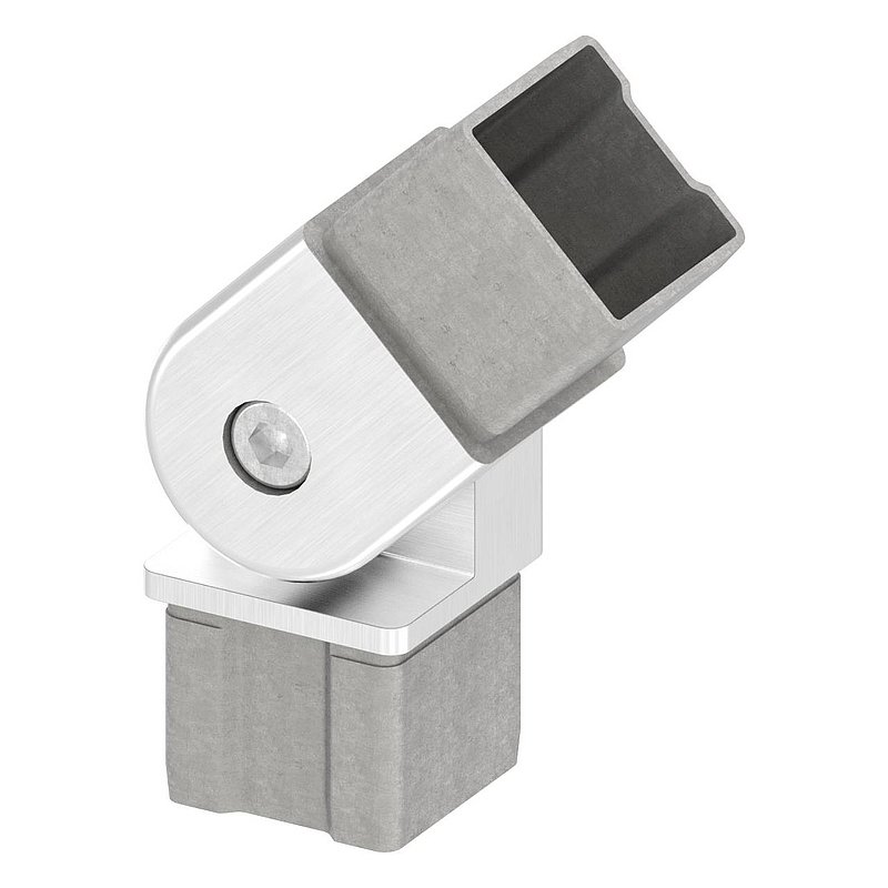 Verbindungsgelenk für Rohr 40x40x2,00mm, V4A