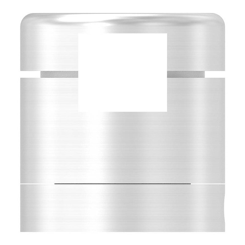 Brenk, support de base pour barreaux carrés 12x12mm, V2A