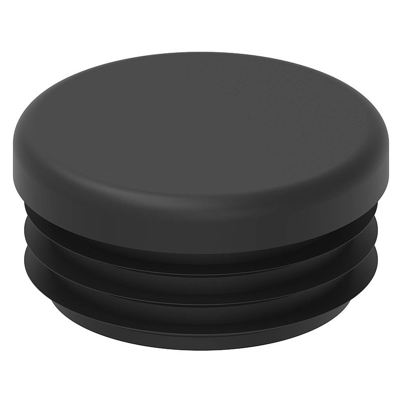 Kunststoffkappe für Rundrohr 33,7mm