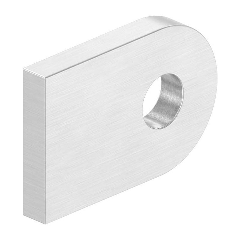 Anschweißlasche, 30x20x4mm, geschliffen, V2A