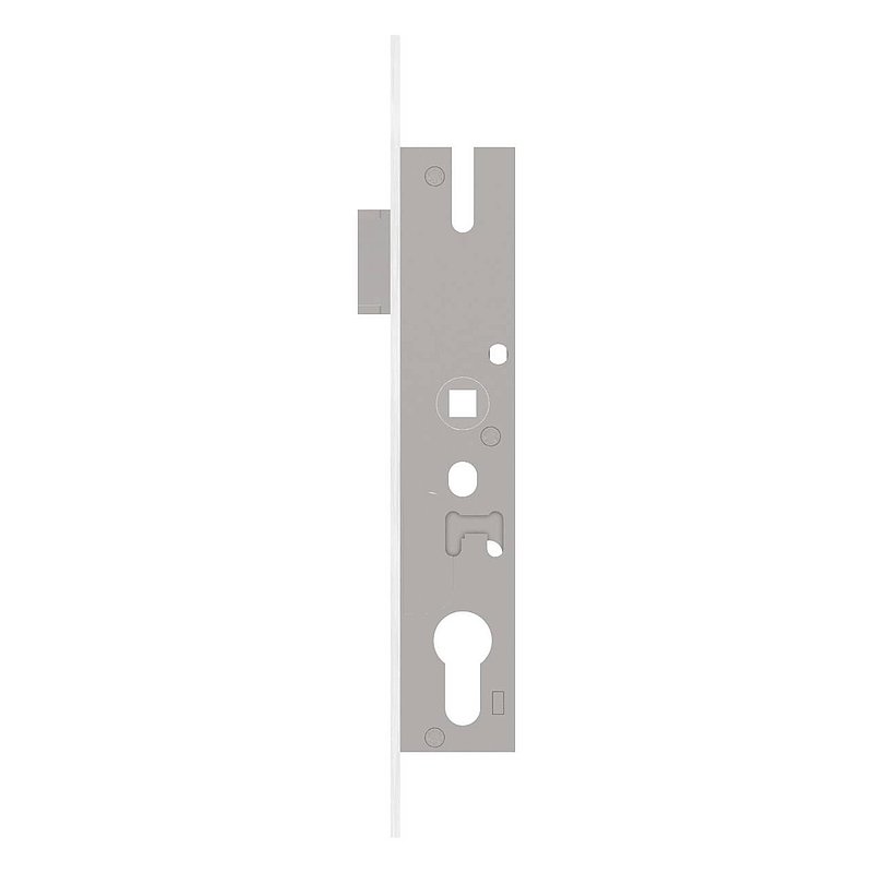 Rohrrahmenschloss verzinkt, Abstand 72 mm verzinkt, Dornmaß 22mm