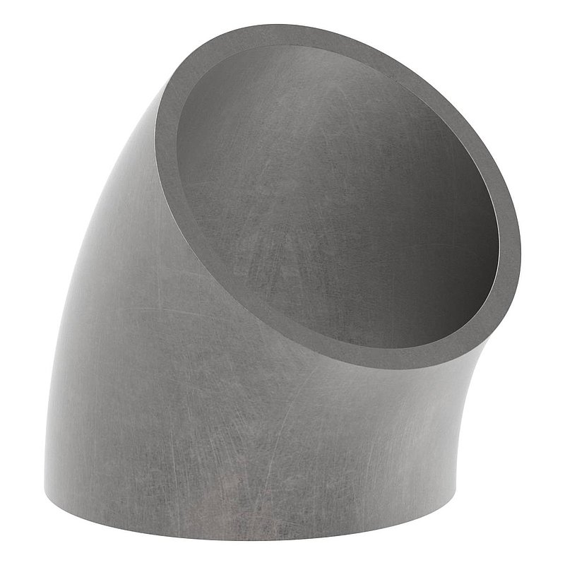 Schweißbogen 45°, 42,4x2,6mm