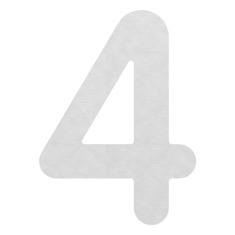 Hausnummer 4 - "groß", V2A