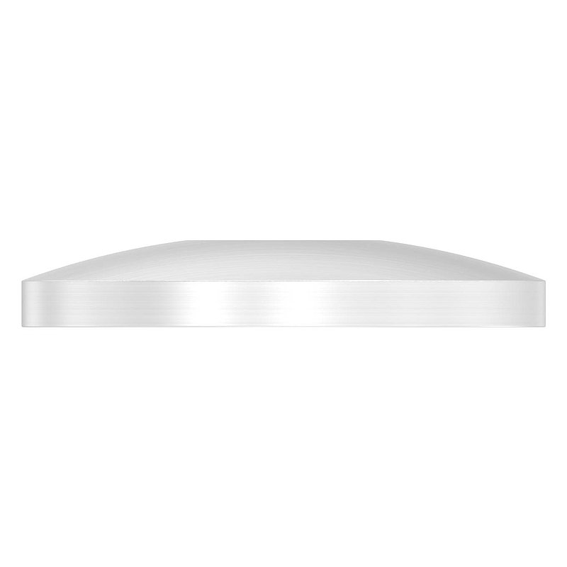 Gewölbte Schale, Ø 33,7mm, mit Bohrung 12,2mm, V2A