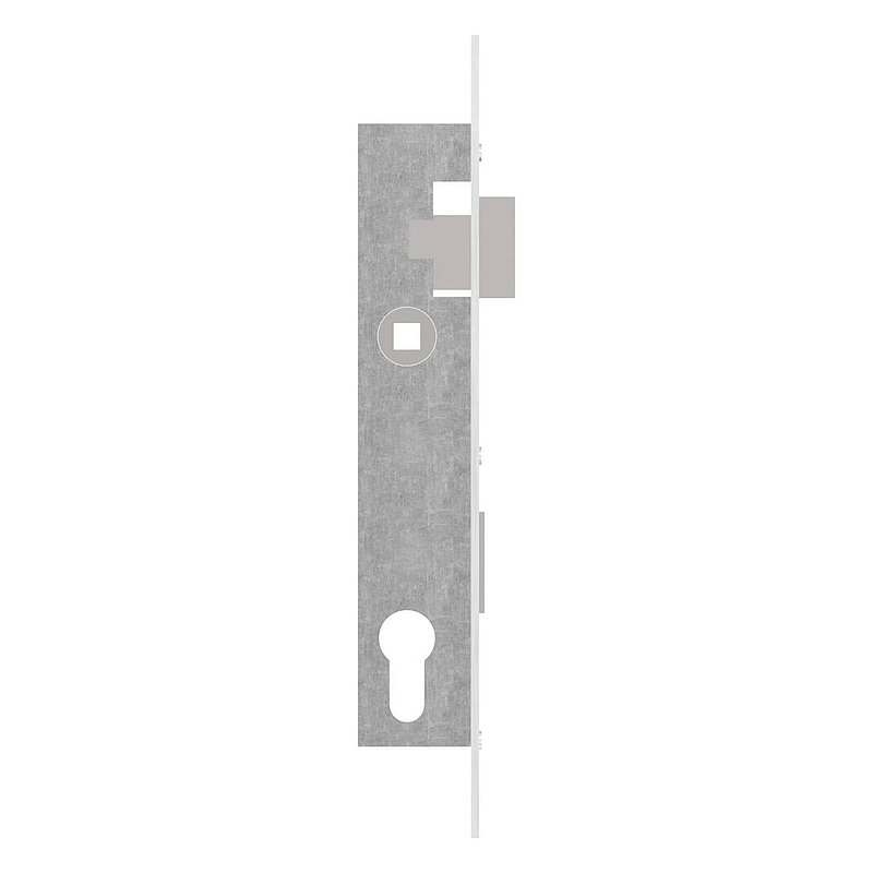 Rohrrahmenschloss verzinkt, Abstand 92 mm verzinkt, Dornmaß 22mm