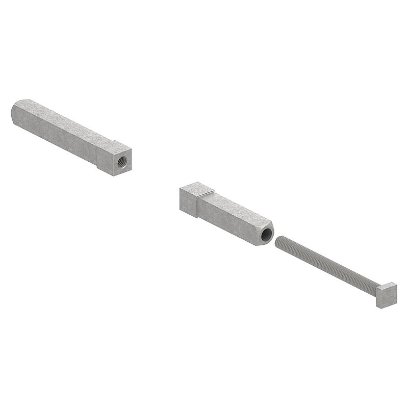 Stift 8 auf 9x105mm geteilt, V2A