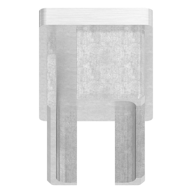 Einsteckkappe, für Rohr 60x30x2,0mm, V4A