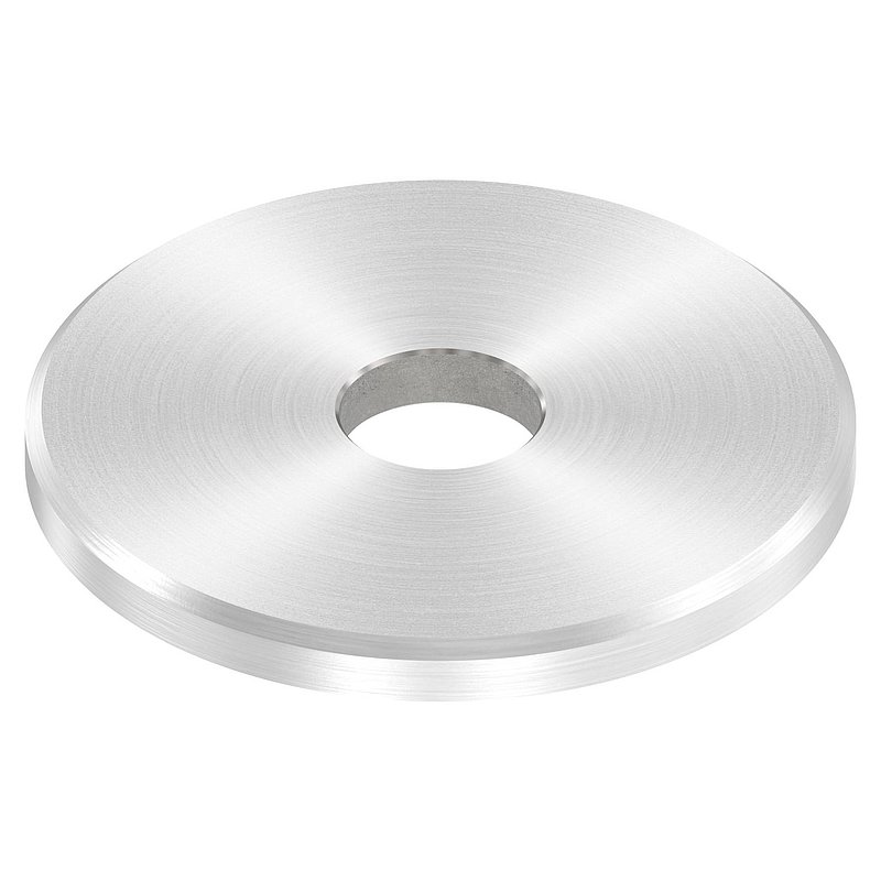 Ronde, Ø 50x4mm, mit Bohrung 12,2mm, V2A