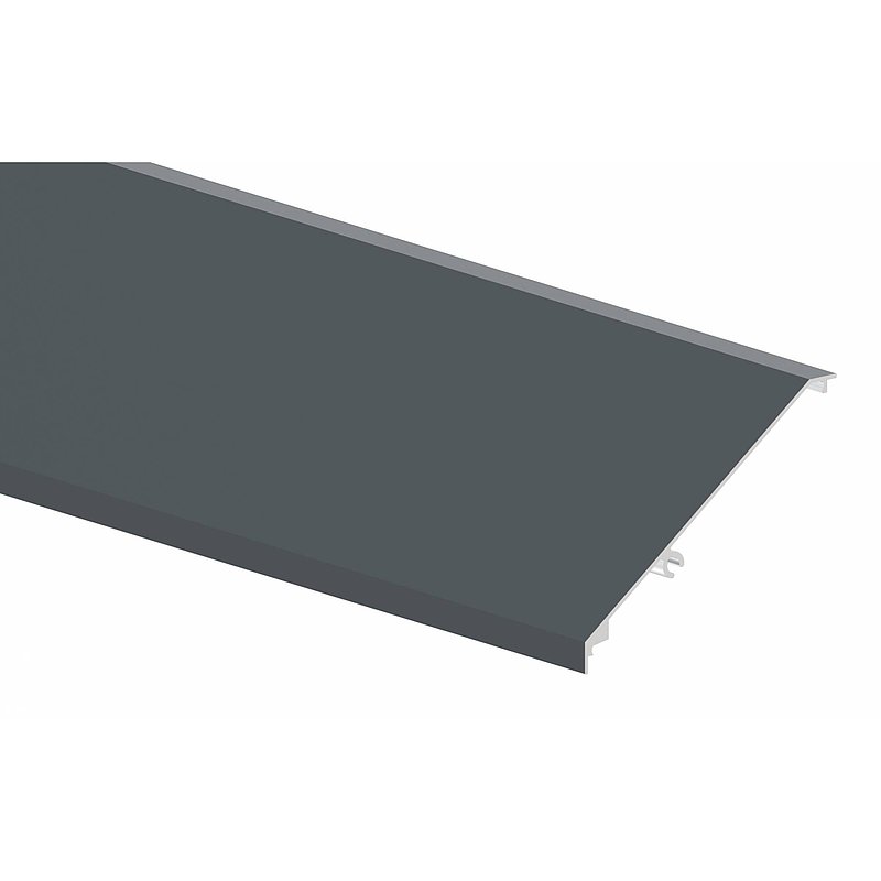 Design-Abdeckung für eleganza canopy, L: 2405mm, RAL 7016