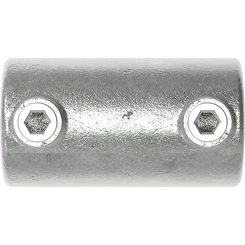 Connector, straight, for pipe Ø 42.4mm