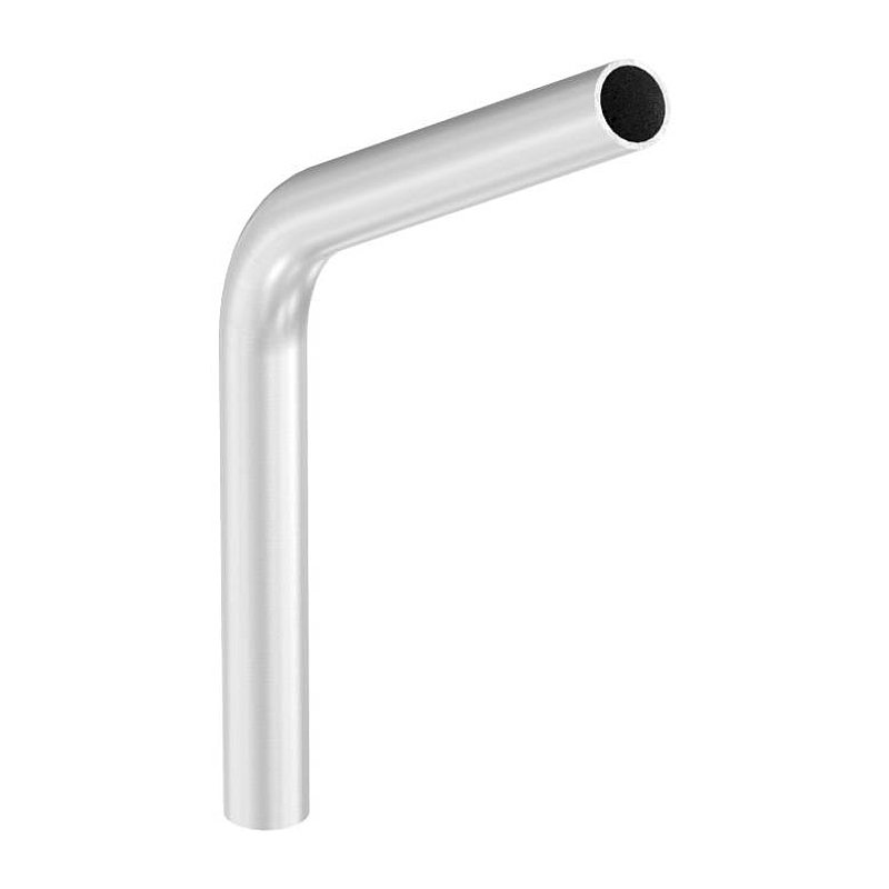 Tube bend 60°, made of tube 33.7x2.5mm, AISI304