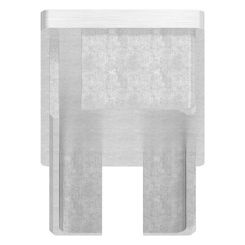 Einsteckkappe, für Rohr 80x40x2,0mm, V4A