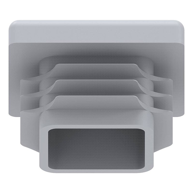 Kunststoffkappe für Quadratrohr 30x30mm