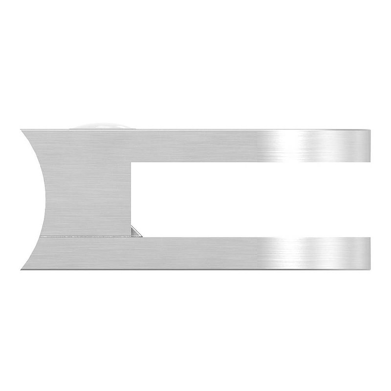 Glass clamp mod. 16, connection: 26.9mm, AISI316