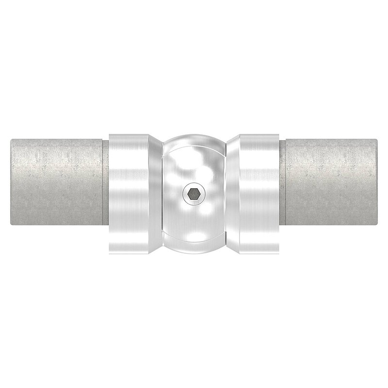 Raccord articulé pour tube à rainure LED 42,4mm, V2A