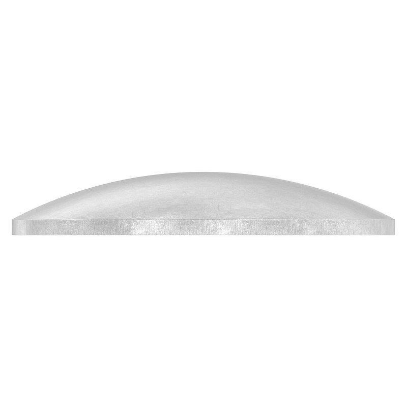 Gewölbte Schale Ø 48,3x2,0mm, H: 8mm, V4A