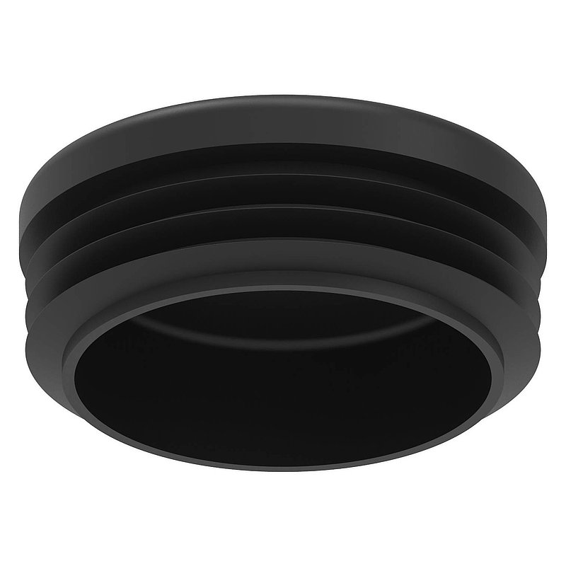 Plastic end cap for round tube 42.4 mm