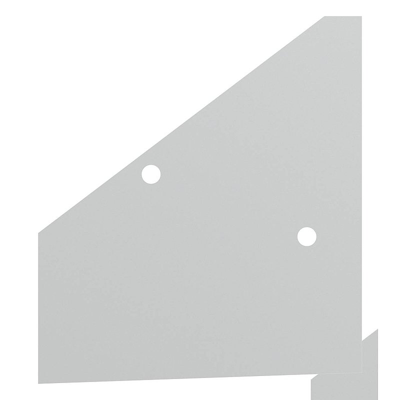 Embout latéral gauche pour eleganza canopy, brut