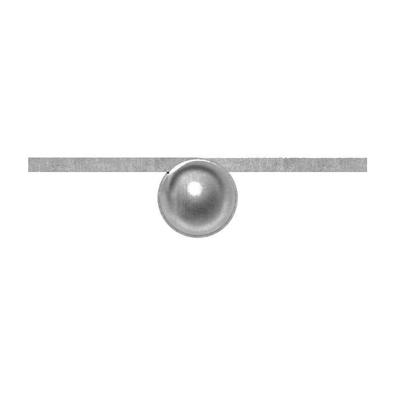 Weld-on hinge with fixed pin, right-hand version