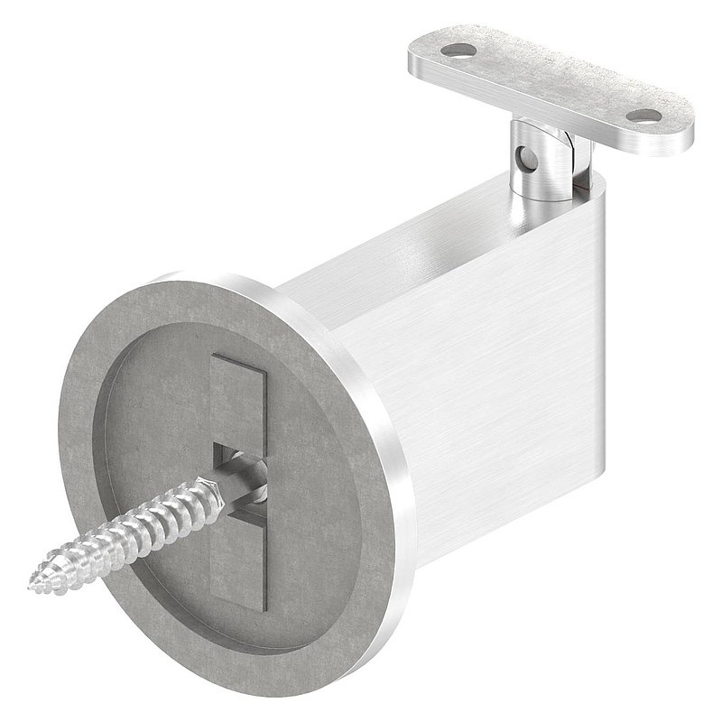Sensa Design 2, pour tube 42,4mm, avec articulation pour inclinaison, V2A