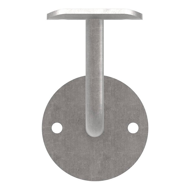 Support mural avec plaque de fixation pour main-courante, 70x4mm