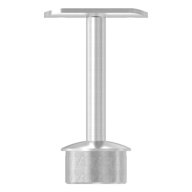 Rohrabschlussstopfen für Rohr 42,4x2,5mm, Handlaufanschlussplatte: 42,4mm, V2A