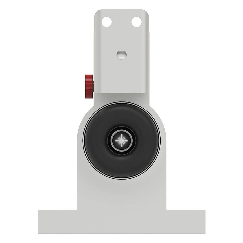Door retainer and closer, aluminium