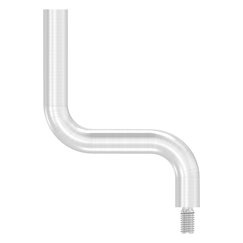 Bügel Ø 14mm, 2x 90° gebogen, V2A