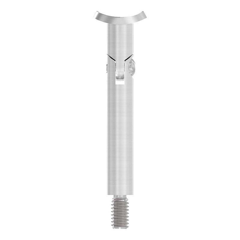 Gelenkstift Ø 12mm mit Handlaufanschlussplatte 42,4mm, V2A