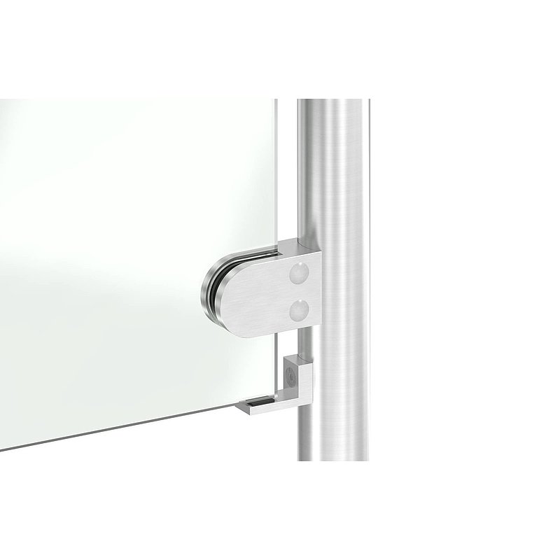 Halteboden mit Anschluss 42,4mm, V2A