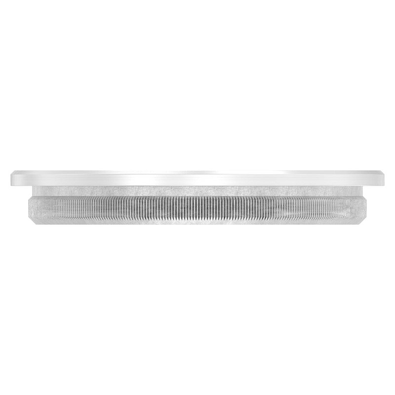 Rohrabschlussstopfen, für Rohr 48,3x2,5mm, V2A