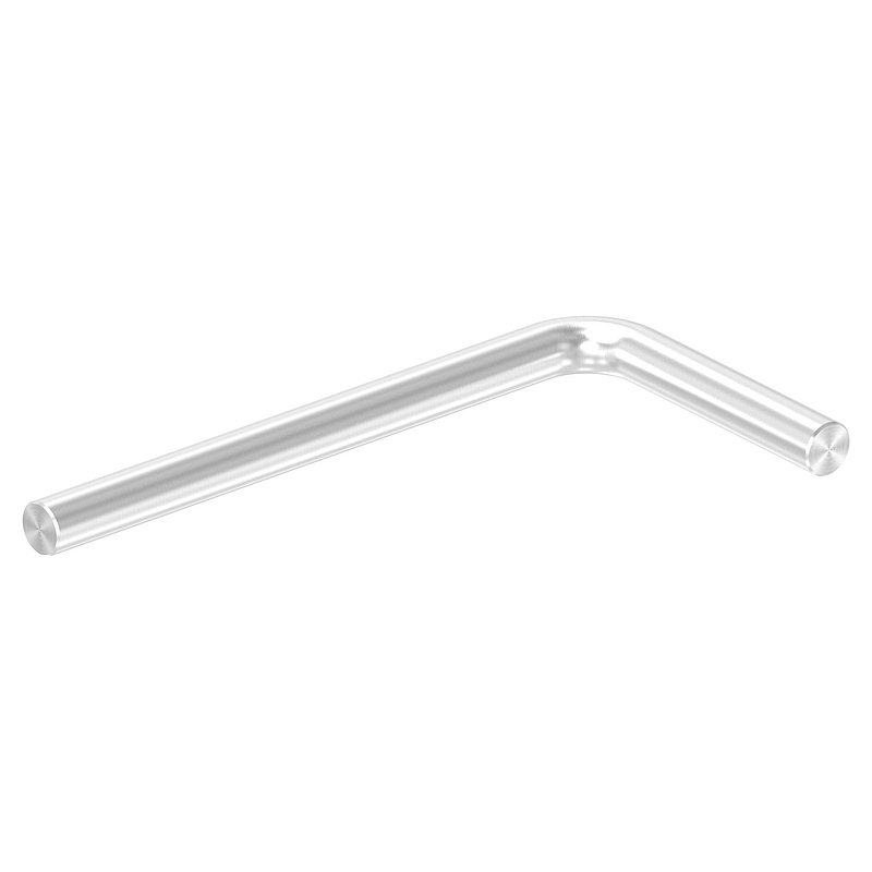 Bügel Ø 12mm, 90° gebogen, ohne Gewinde, V2A