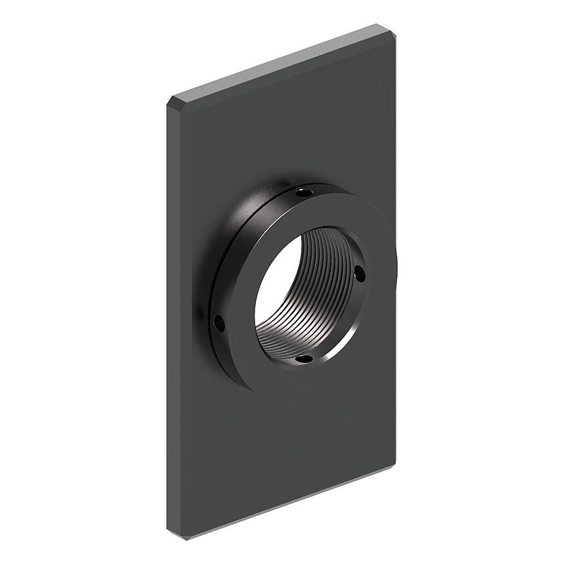 Montageplatte eckig 70x120mm