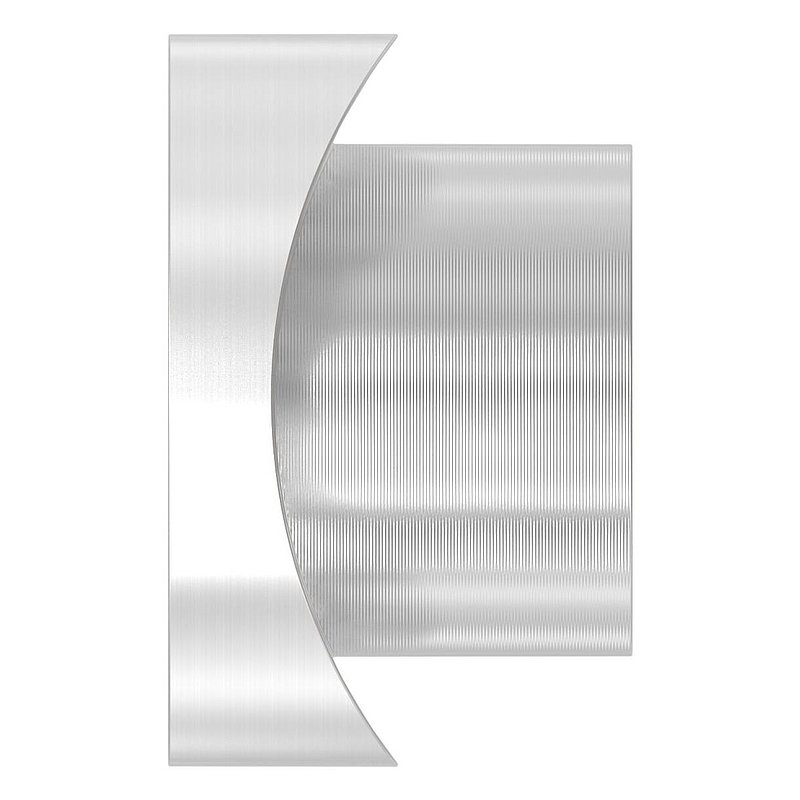 Gewindehülse, passend zu Torband 120-M16-VA, für Rohr 48,3mm, V2A