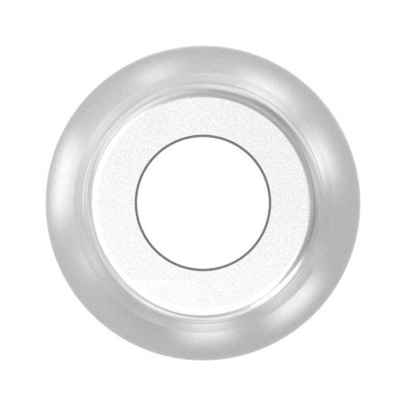 Zierhülse mit Durchgangsbohrung 12,5mm, V2A