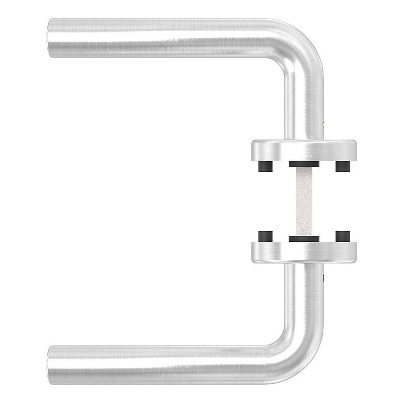 Türdrücker-Paar, drehbar, V2A